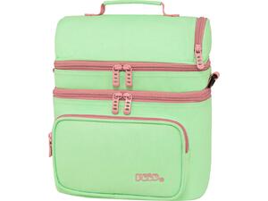 Τσαντάκι φαγητού Polo Double Cooler Pistachio/Pink-Φιστικι/Ροζ (907096-6939)