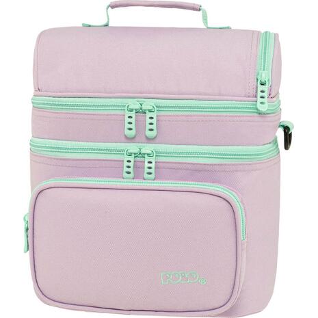 Τσαντάκι φαγητού Polo Double Cooler Lilac/Turquoise- Λιλά/Τιρκουάζ (907096-4559)